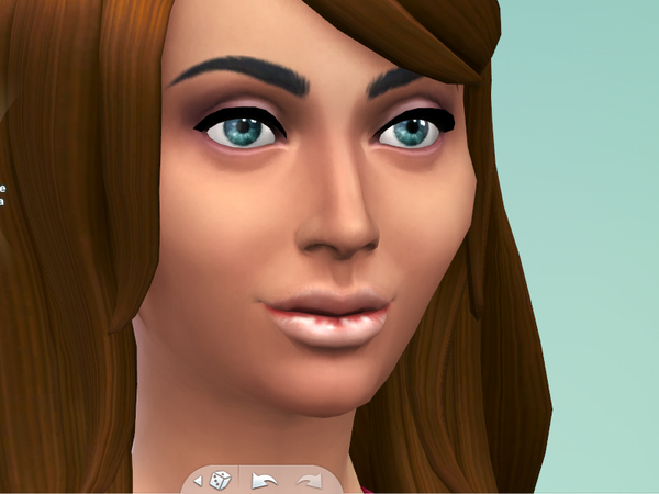 Sims 4 Cute rosy lips by Black Phoenix at The Sims Resource