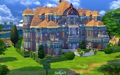COLETTE Chateau at JarkaD Sims 4 Blog