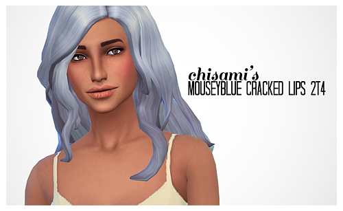 Sims 4 Mouseblue Cracked Lips 2t4 at Chisami