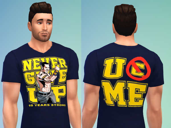 Sims 4 WWE Shirts Set 4 by MilanRKO at TSR