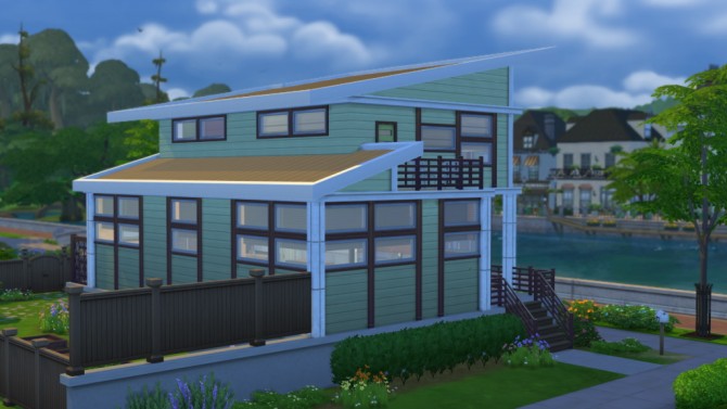 Sims 4 50 River Road house by VG at SIMple Realty