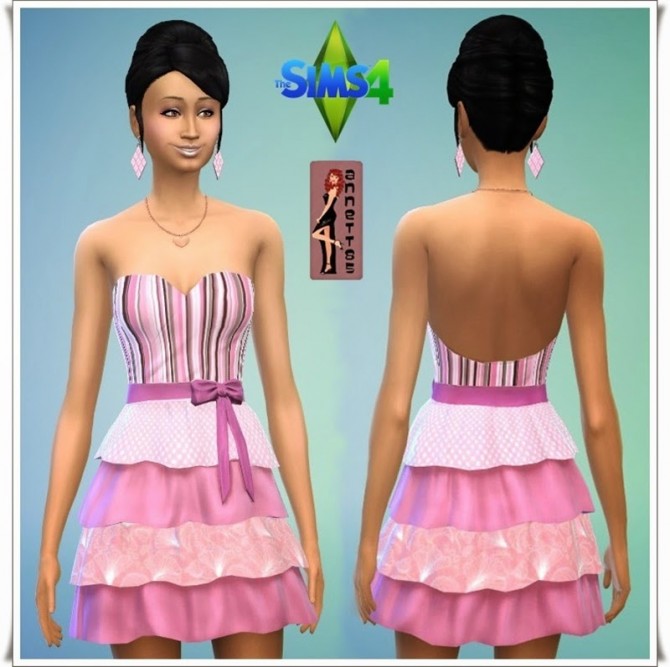 Sims 4 Colorful Dresses by Annett85 at Annett’s Sims 4 Welt