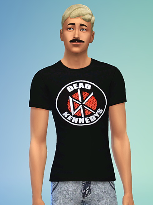 Sims 4 Punk Rock T Shirt Collection 1 (Non Default) at Sims 4 Sweetshop