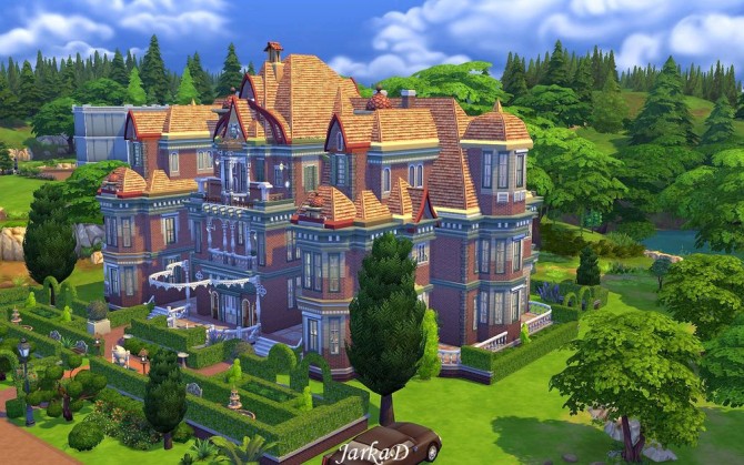 Sims 4 COLETTE Chateau at JarkaD Sims 4 Blog