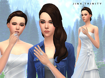 Twilight engagement ring by JinxTrinity at TSR