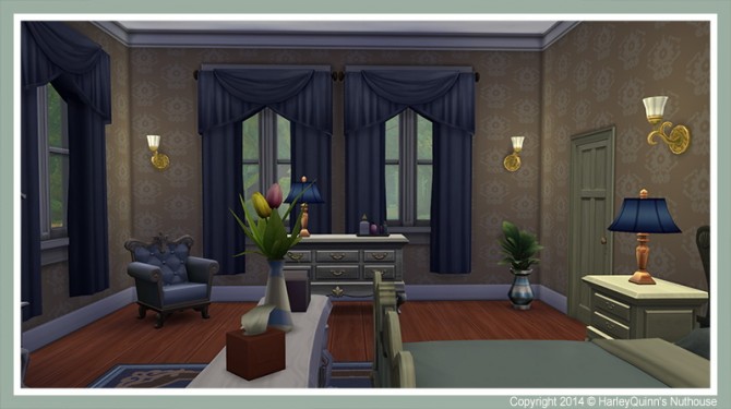 Sims 4 The Victorian house at Harley Quinn’s Nuthouse