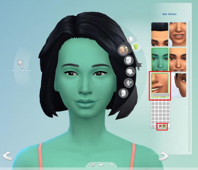 Sims 4 *Update* Smaller 59 Color Version of 95 Skin Overlay at The Simsperience