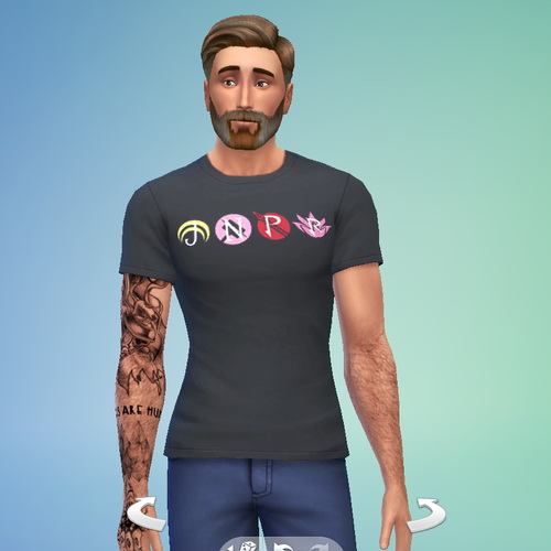 Sims 4 Team JNPR Shirt at RTS4CC