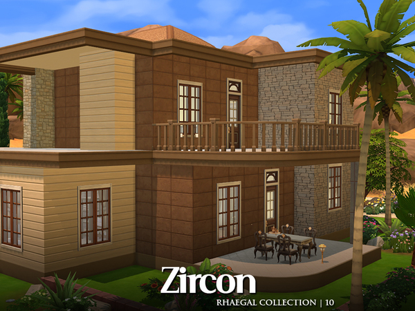 Sims 4 Zircon furnished home by Rhaegal at TSR