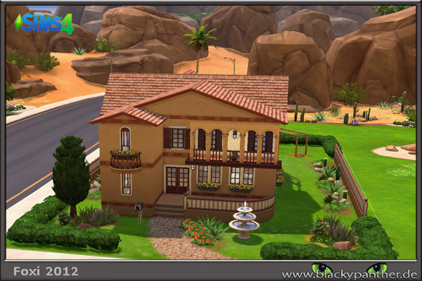 Sims 4 Casa flores by Foxi 2012 at Blacky’s Sims Zoo