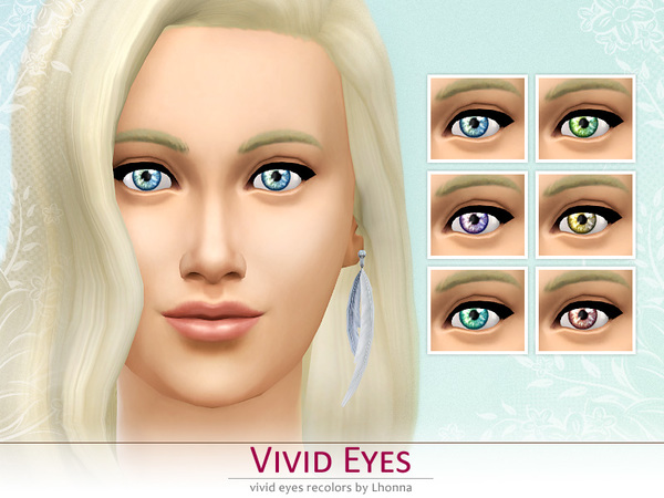 Sims 4 Vivid Eyes by Lhonna at The Sims Resource