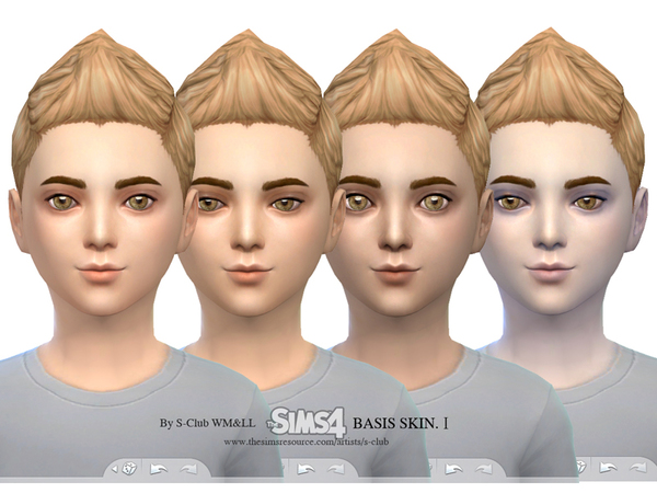 Sims 4 WMLL sims 4 BASSIS skintones I by S Club at TSR