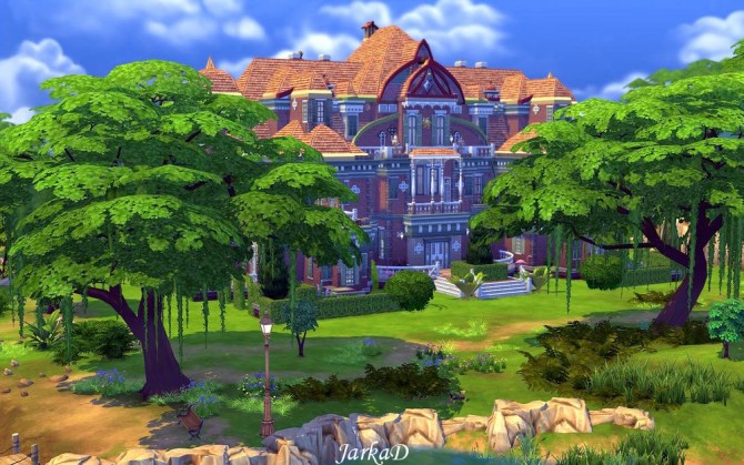 Sims 4 COLETTE Chateau at JarkaD Sims 4 Blog