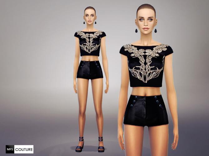 Sims 4 Black Widow Set by MissFortune at The Sims Resource
