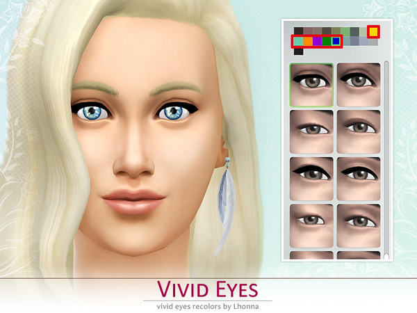 Sims 4 Vivid Eyes by Lhonna at The Sims Resource