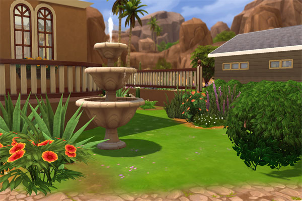 Sims 4 Casa flores by Foxi 2012 at Blacky’s Sims Zoo
