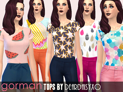 Gorman Fashion Collection by deardaisyxo at TSR