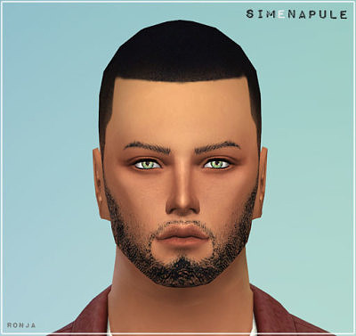 Beard 02 by Ronja at Simenapule » Sims 4 Updates