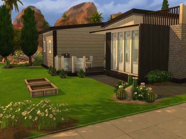 Sims 4 Modern Pad home by Suzz86 at The Sims Resource