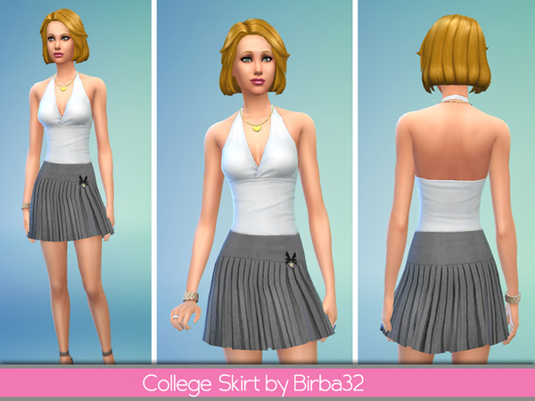 Sims 4 College Set by Birba 32 at The Sims Resource