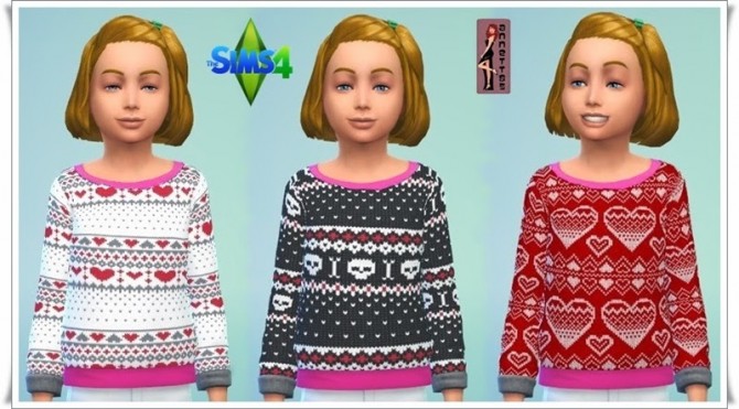 Sims 4 Norwegian Sweaters at Annett’s Sims 4 Welt