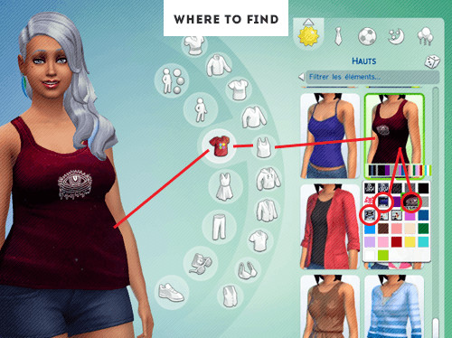 Sims 4 3 HIPSTER TANK TOPS Non default at ELRsims