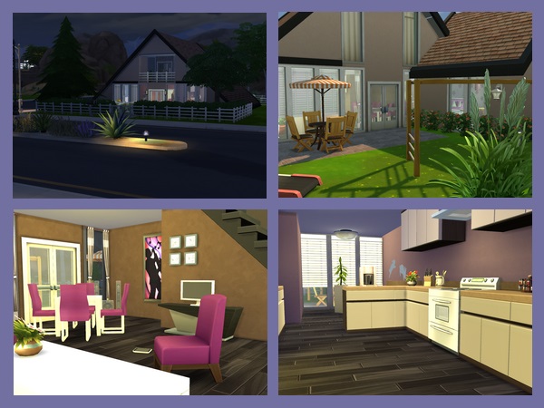 Sims 4 Finnhütte house by Maxi Sims at Akisima
