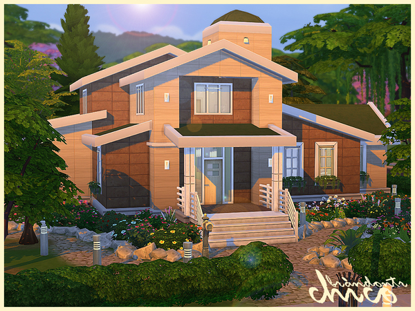 Sims 4 Chico house by BrandonTR at The Sims Resource