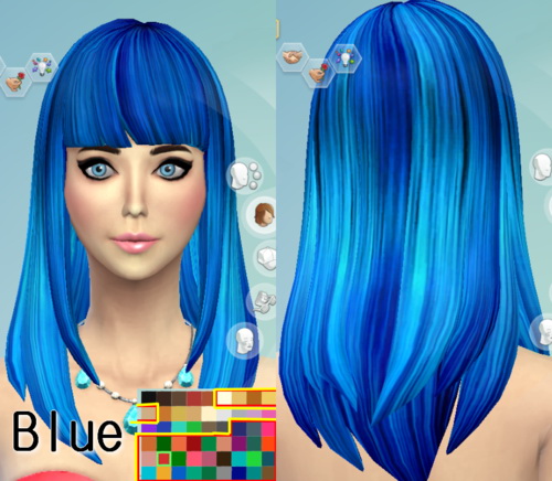 Sims 4 35 Hair Recolors at Darkiie Sims4