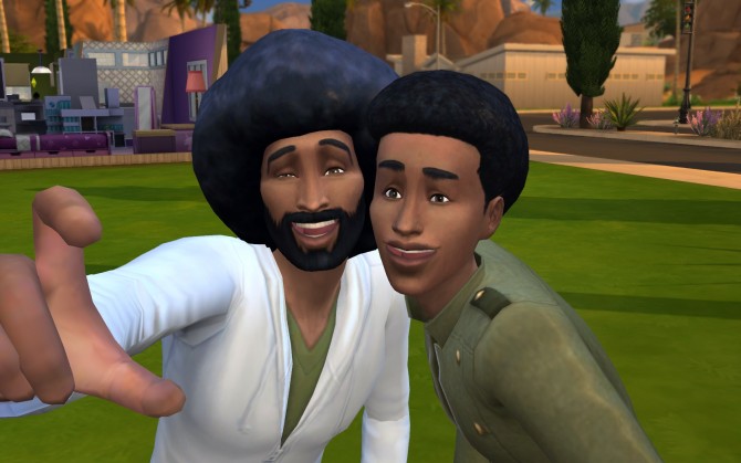 Sims 4 Afros for males by Sydria at Mod The Sims
