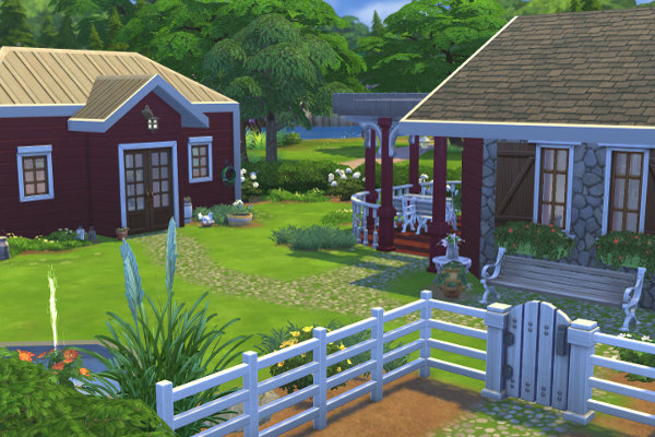 Sims 4 Old house by Satureja at Blacky’s Sims Zoo