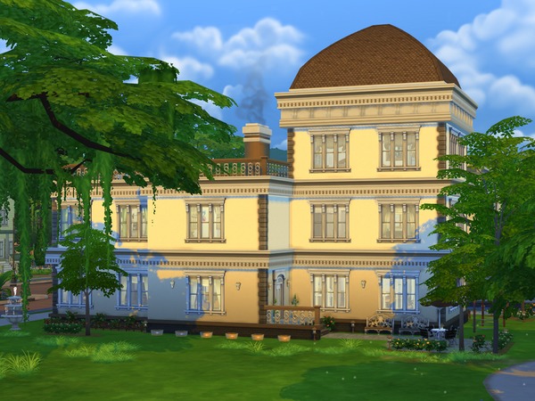 Sims 4 Old Dream house by Paogae at The Sims Resource