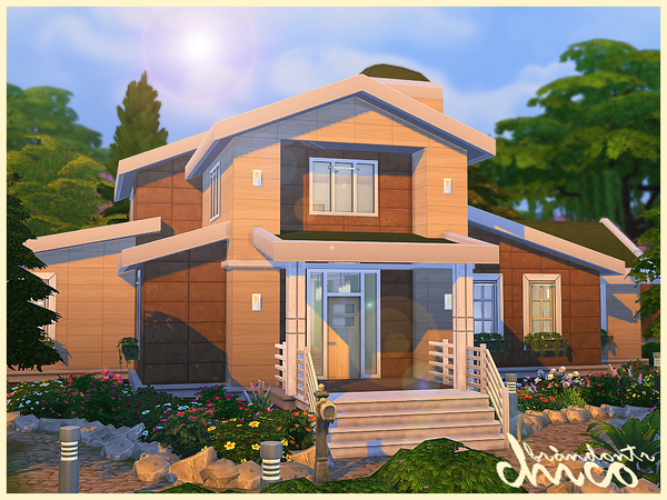 Sims 4 Chico house by BrandonTR at The Sims Resource