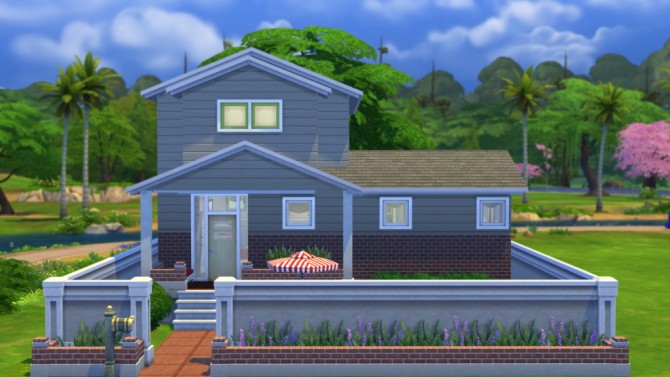 Sims 4 10 River Road house by Veronica Greeley at SIMple Realty