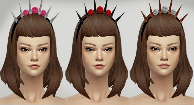 Sims 4 Spiked Crown NEW MESH at Simaniacos