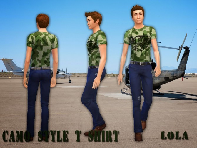 Sims 4 Clothes recolours by Lola at Sims and Just Stuff