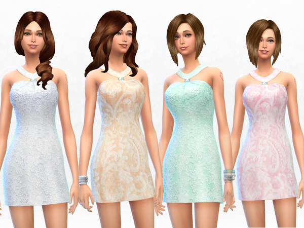 Sims 4 Girl night out dresses by SakuraPhan at TSR
