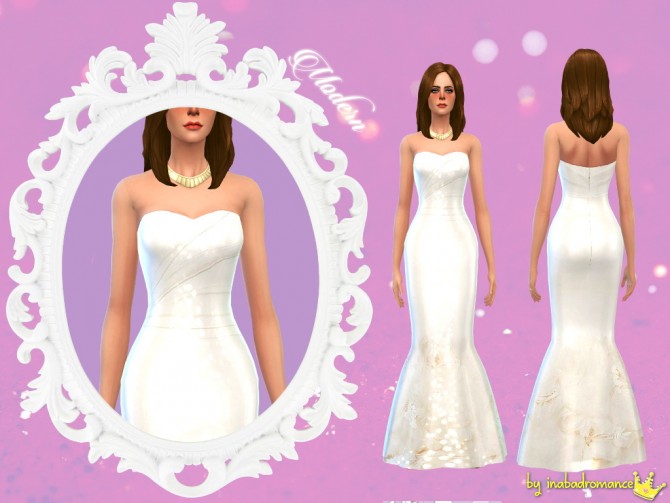 Sims 4 3 wedding dresses at In a bad Romance