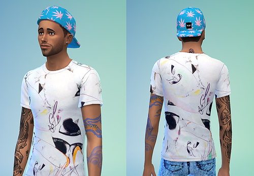 Sims 4 Miscellaneous Male T shirts Set 1 at Sims 4 Sweetshop