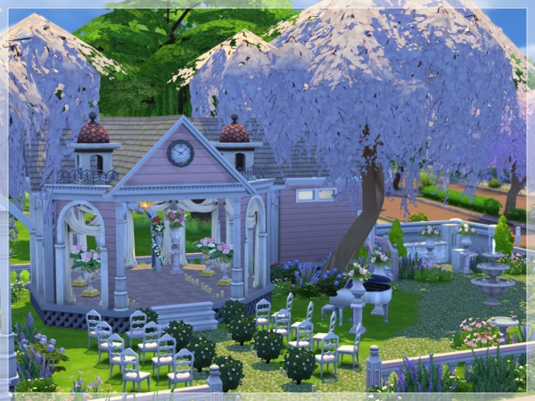 Sims 4 Perfect Wedding Venue by Arelien at The Sims Resource