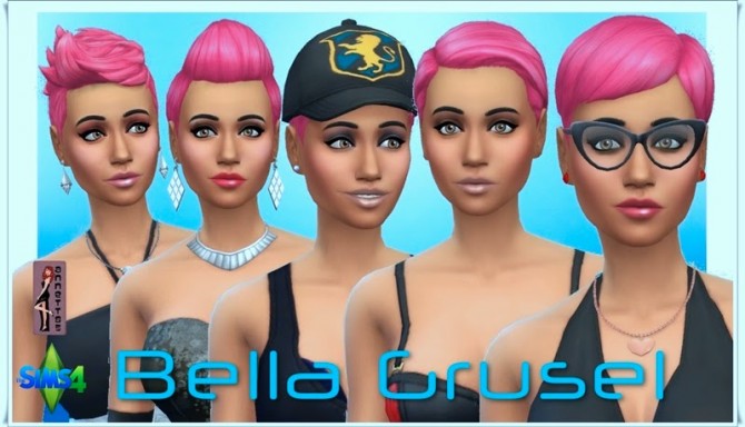 Sims 4 Bella Grusel makeover at Annett’s Sims 4 Welt