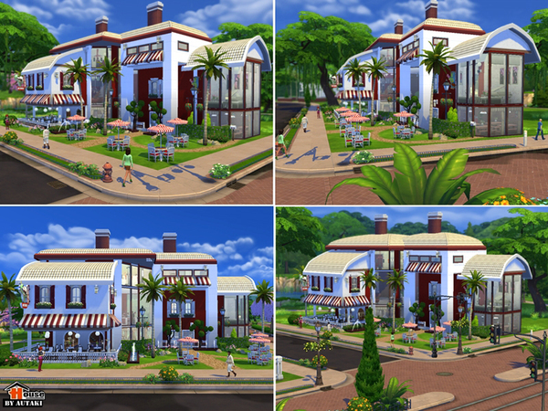 Sims 4 RCA Bar and Restaurant by autaki at The Sims Resource
