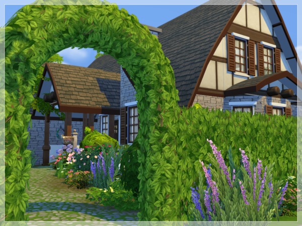 Sims 4 Cedar Cottage by Arelien at The Sims Resource