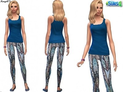 Coloured Leggings by Margies Sims at Sims 3 Addictions