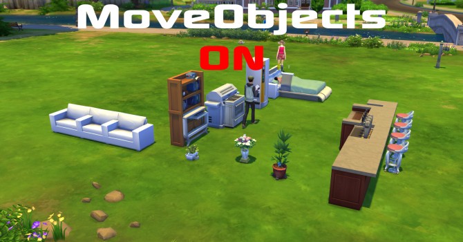 Sims 4 *MoveObjects on* Cheat by TwistedMexi at Mod The Sims