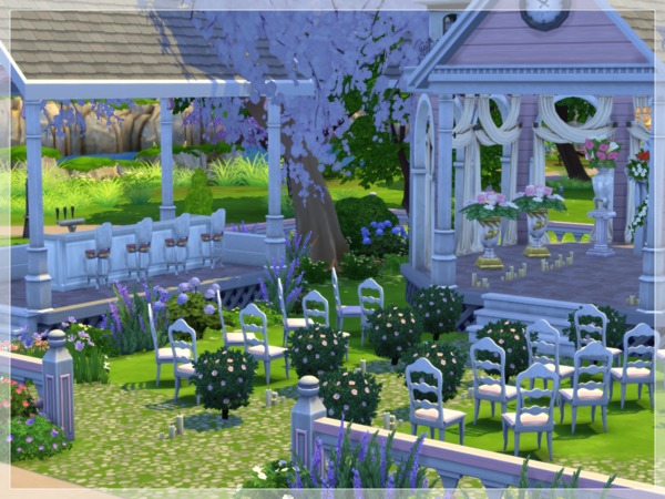 Sims 4 Perfect Wedding Venue by Arelien at The Sims Resource