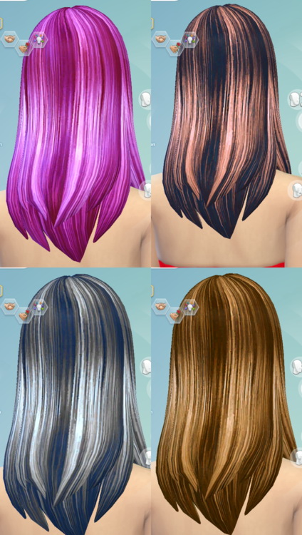 mods sims 4 hair colors