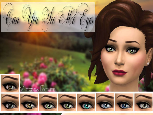 Sims 4 Eye Collection by Fortunecookie1 at TSR
