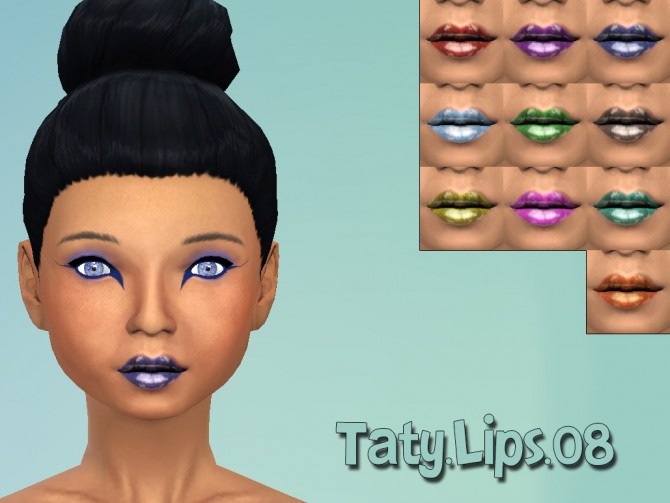 Sims 4 Lips 08 at Taty – Eámanë Palantír