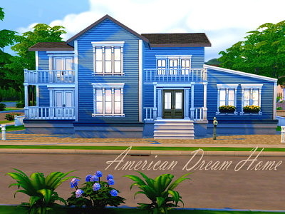 American Dream Home by HazelSims at The Sims Resource